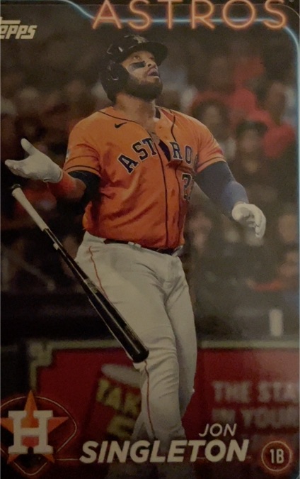 2024 Topps Update #US323 Jon Singleton — front