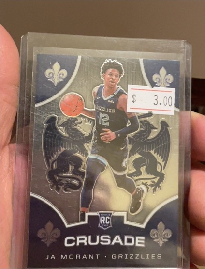 2019-20 Panini Chronicles Crusade #526 Ja Morant — front