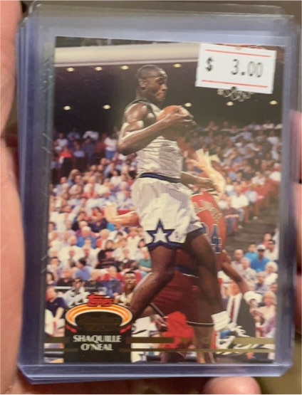 1992-93 Topps Stadium Club #247 Shaquille O'Neal — front