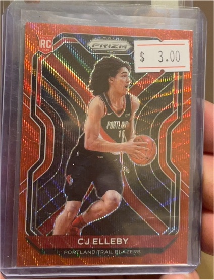 2020-21 Panini Prizm #283 CJ Elleby — front