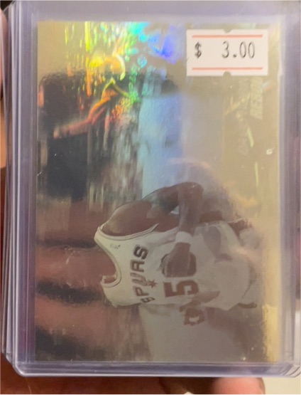 1991 Upper Deck #AW6 David Robinson — front