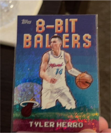 2025-26 Topps Basketball #8B-2 Tyler Herro 8-Bit Ballers — front