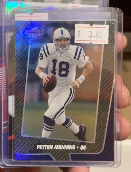 1998 Pacific Prism #18 Peyton Manning — front