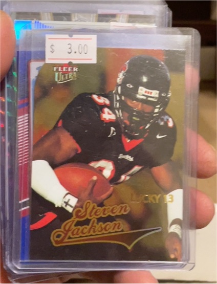 2004 Fleer Ultra #211 Steven Jackson — front