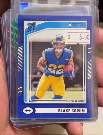 2024 Donruss #322 Blake Corum — front