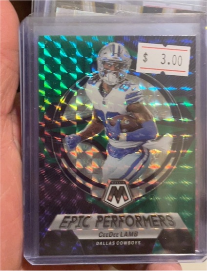 2023 Panini Mosaic Epic Performers #EP-CL CeeDee Lamb — front