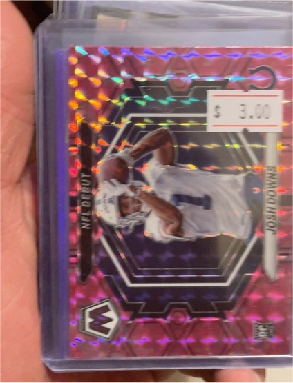 2023 Panini Wild Card NFL Debut #ND-1 J.J. Taylor — front