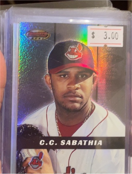 2000 Bowman's Best #118 C.C. Sabathia — front