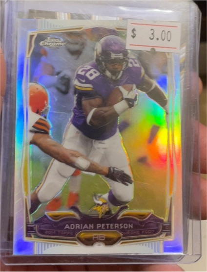 2014 Topps Chrome #89 Adrian Peterson — front