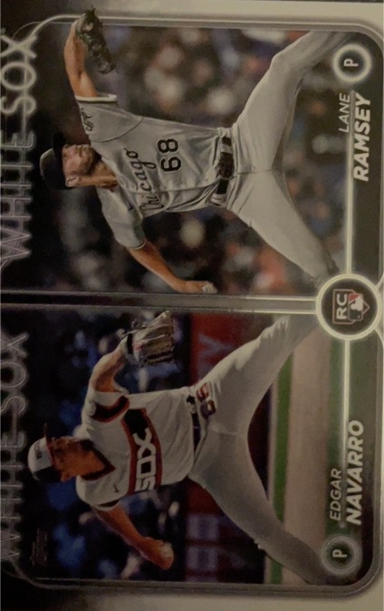 2024 Topps Update #US128 Lane Ramsey / Edgar Navarro — front