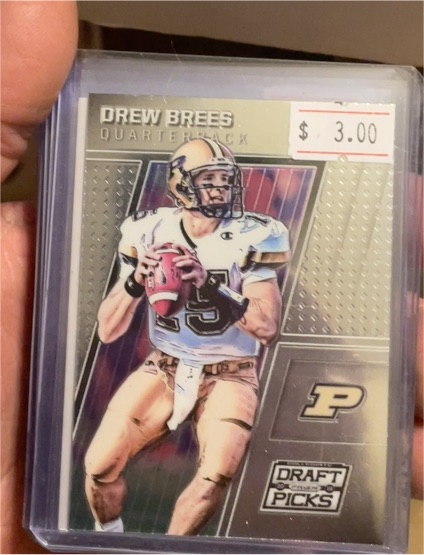 2016 Panini Prizm Collegiate Draft Picks #34 Drew Brees — front