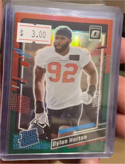 2023 Donruss Optic #340 Dylan Horton Rated Rookie — front
