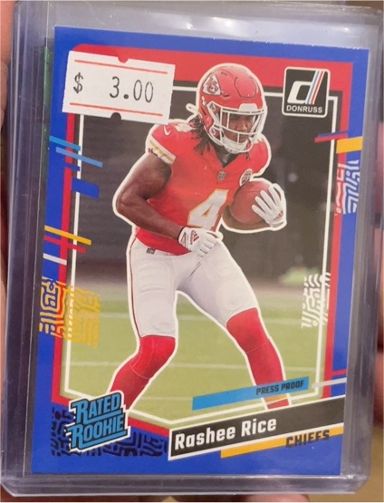 2023 Donruss #350 Rashee Rice — front