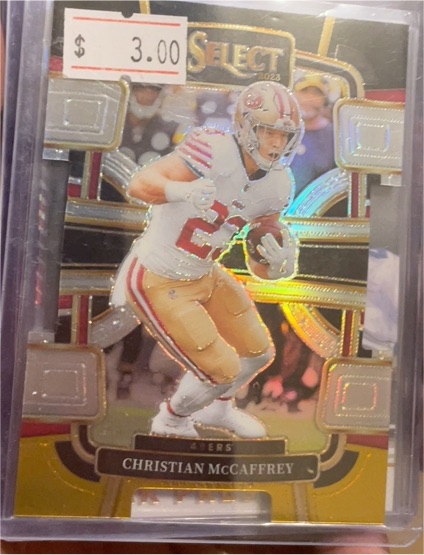 2023 Panini Select #88 Christian McCaffrey — front