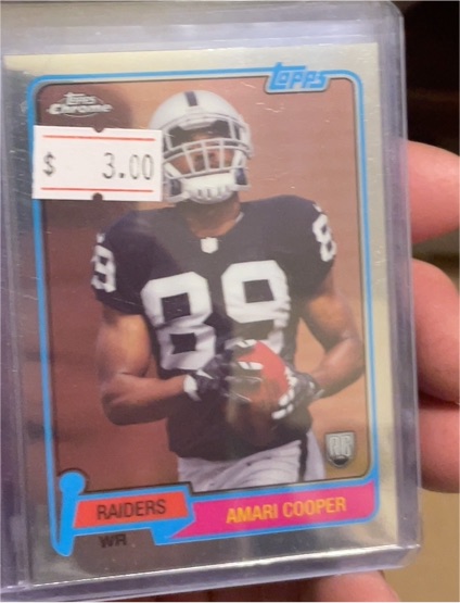 2015 Topps Chrome 60th Anniversary #T60RC-AC Amari Cooper — front