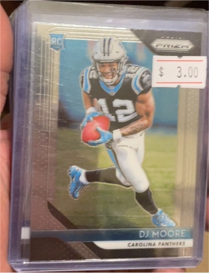 2018 Panini Prizm #207 DJ Moore — front