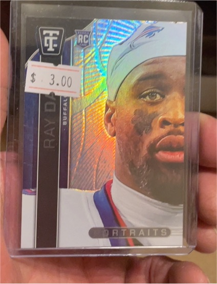 2024 Panini Totally Certified #23 Ray Davis Portraits — front