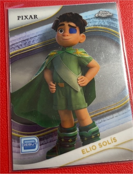 2025 Topps Chrome Disney #133 Elio Solis — front