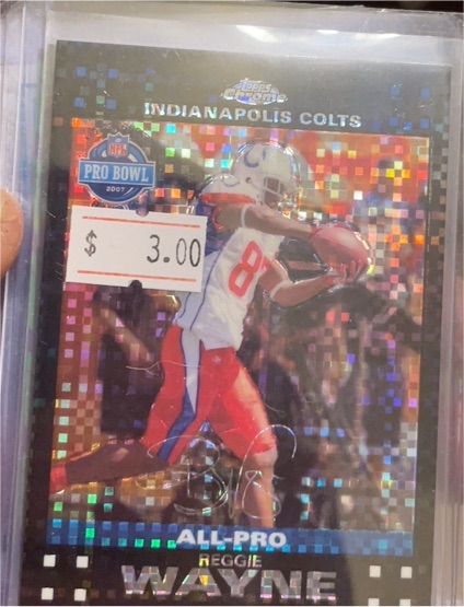 2007 Topps Chrome #TC45 Reggie Wayne — front