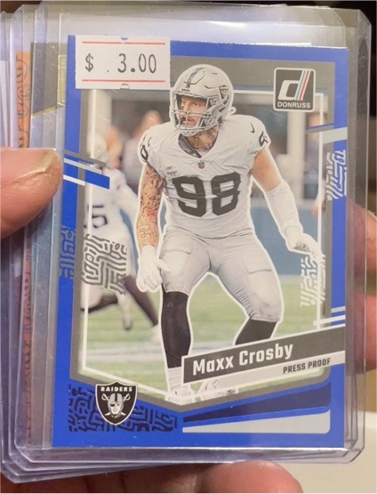 2023 Donruss #179 Maxx Crosby — front
