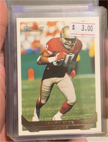 1993 Topps #500 Jerry Rice — front