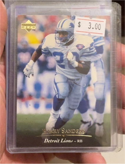 1995 Upper Deck #94 Barry Sanders — front