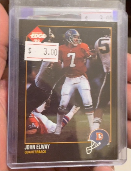 1992 Collector's Edge #37 John Elway — front
