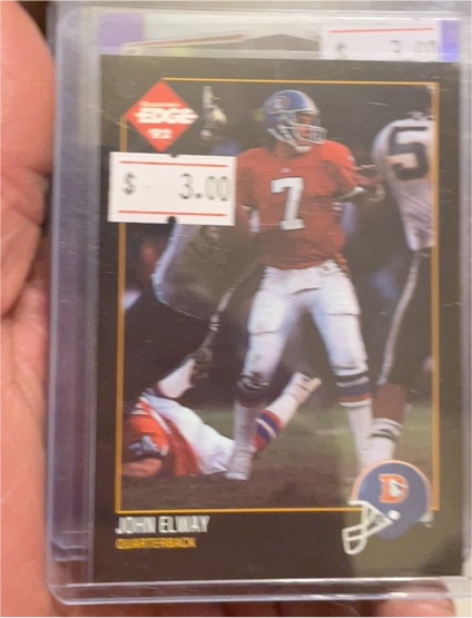 1992 Collector's Edge #37 John Elway — front