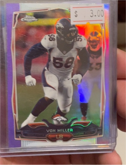 2014 Topps Chrome #108 Von Miller — front