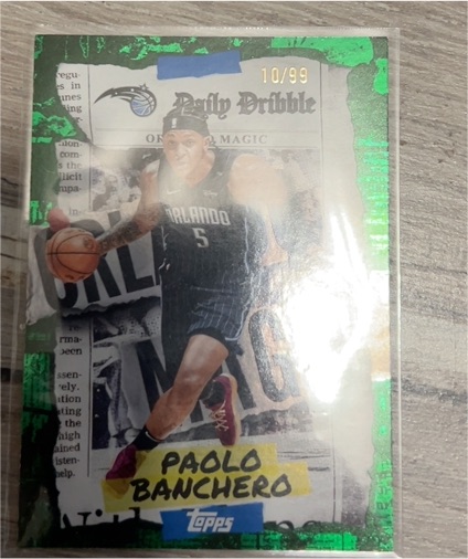 2025-26 Topps Basketball #DD-20 Paolo Banchero Daily Dribble — front