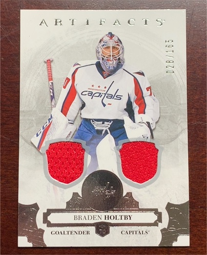 2017-18 Upper Deck Artifacts #4 Braden Holtby — front