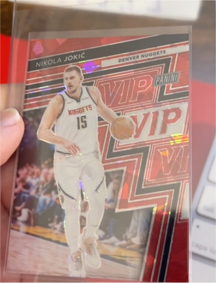 2025 Panini National VIP Gold Pack #1 Nikola Jokic — front