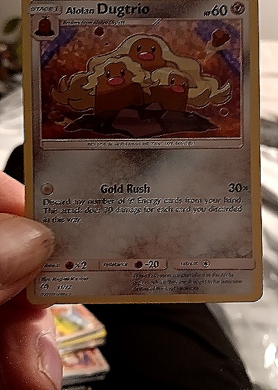 2024 Pokémon TCG Scarlet & Violet 111/203 Alolan Dugtrio — front