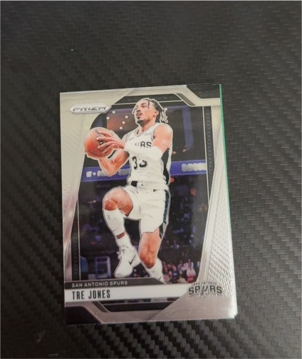 2024-25 Panini Prizm #61 Tre Jones — front