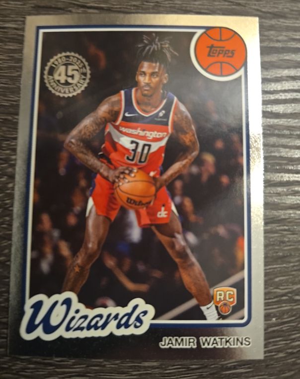 2025-26 Topps Basketball #80BK-86 Jamir Watkins — front