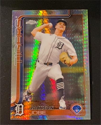 2025 Topps Chrome #249 Jackson Jobe — front