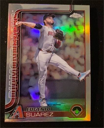 2025 Topps Chrome #48 Eugenio Suarez — front