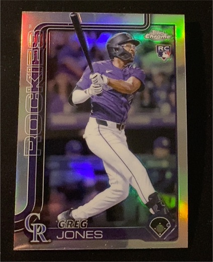2025 Topps Chrome #265 Greg Jones — front