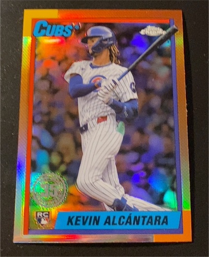 2025 Topps Chrome #90CB-14 Kevin Alcantara — front