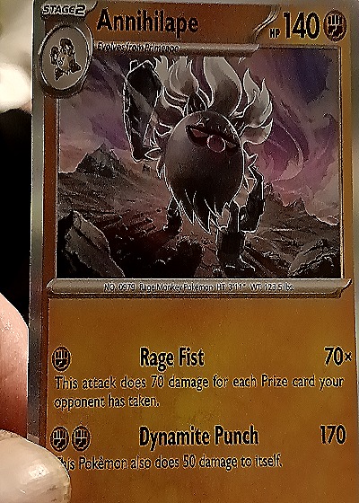 2023 Pokémon Scarlet & Violet Base Set #109 Annihilape — front