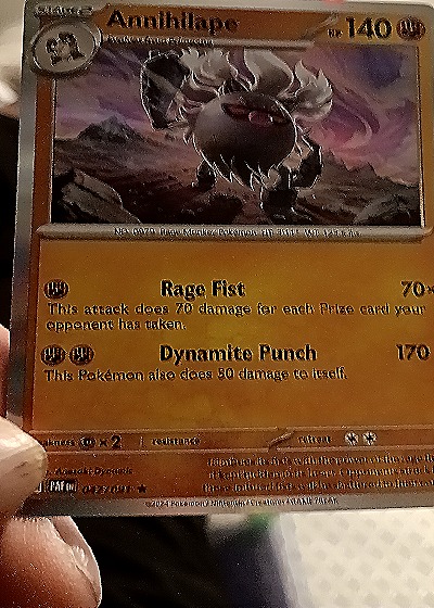 2024 Pokémon Scarlet & Violet Base Set #109 Annihilape — front