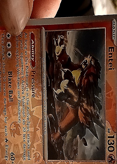 2014 Pokémon #30 Entei — front
