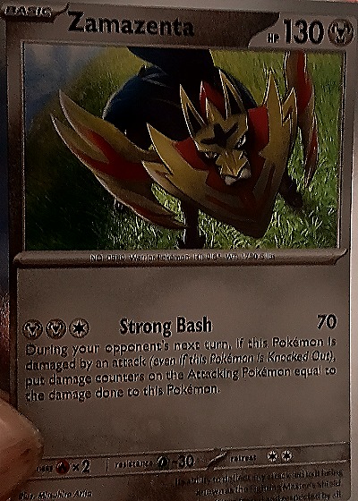 2025 Pokémon SV10: Destined Rivals #146 Zamazenta — front