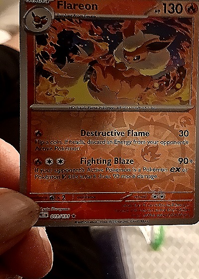 2023 Pokémon Scarlet & Violet #013 Flareon — front