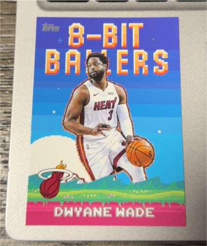 2025-26 Topps Basketball #8B-23 Dwyane Wade 8-Bit Ballers — front