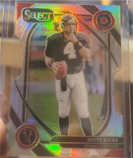 2024 Panini Select Club Level #211 Brett Favre Atlanta Falcons — front