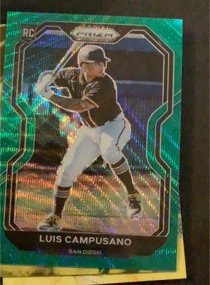 2021 Panini Prizm #8 Luis Campusano — front