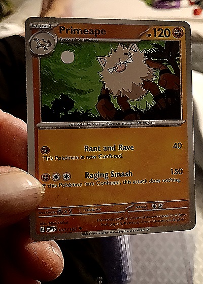 2023 Pokémon Scarlet & Violet 151 #057 Primeape — front