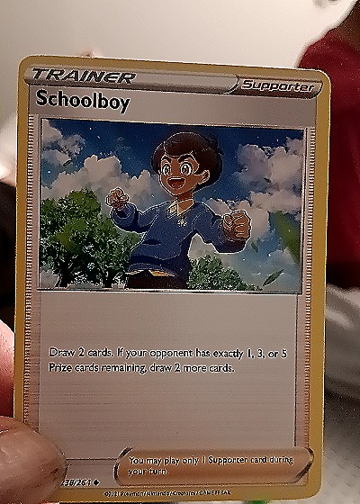 2021 Pokémon Fusion Strike #238 Schoolboy — front