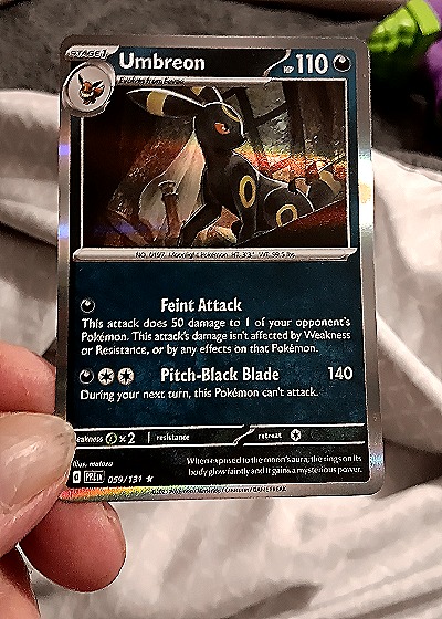 2022 Pokémon TCG Scarlet & Violet Prismatic Evolutions #059 Umbreon — front